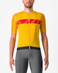 CASTELLI Cyklistický dres s krátkym rukávom - UNLIMITED ENDURANCE - žltá