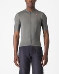 CASTELLI Cyklistický dres s krátkym rukávom - UNLIMITED ENTRATA - šedá
