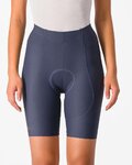 CASTELLI Cyklistické nohavice krátke bez trakov - ESPRESSO W - modrá