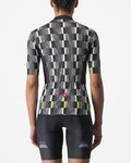 CASTELLI Cyklistický dres s krátkym rukávom - DIMENSIONE - čierna/biela