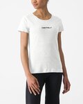 CASTELLI Cyklistické tričko s krátkym rukávom - CLASSICO W - biela