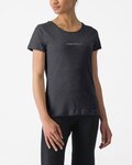 CASTELLI Cyklistické tričko s krátkym rukávom - CLASSICO W TEE - čierna