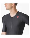 CASTELLI Cyklistická kombinéza - SANREMO ULTRA SPEEDSUIT - čierna