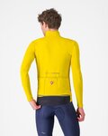CASTELLI Cyklistická zateplená bunda - PERFETTO AIR - žltá