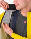 CASTELLI Cyklistická zateplená bunda - PERFETTO AIR - žltá