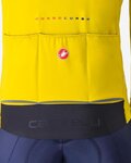 CASTELLI Cyklistická zateplená bunda - PERFETTO AIR - žltá