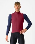 CASTELLI Cyklistická vesta - ESPRESSO VEST - bordová