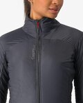 CASTELLI Cyklistická zateplená bunda - FLY DIRECT W - čierna