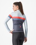 CASTELLI Cyklistický dres s dlhým rukávom zimný - TORNARE - modrá