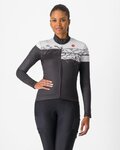 CASTELLI Cyklistický dres s dlhým rukávom zimný - UNLIMITED THERMAL 2 W - čierna