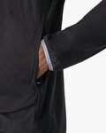 CASTELLI vodeodolná bunda - UNLIMITED RAIN - čierna