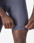 CASTELLI Cyklistické nohavice krátke s trakmi - AERO RACE S - šedá