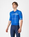 CASTELLI Cyklistický dres s krátkym rukávom - CLIMBER´S A/C - modrá