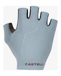 CASTELLI Cyklistické rukavice krátkoprsté - PREMIO EVO - modrá
