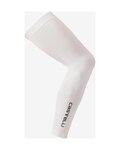CASTELLI Cyklistické návleky na nohy - UPF50+ LEG 2 - biela