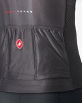 CASTELLI Cyklistický dres s krátkym rukávom - A/C W - čierna