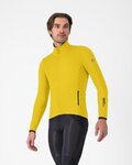 CASTELLI Cyklistická zateplená bunda - ALPHA 150 - žltá