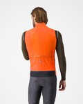 CASTELLI Cyklistická vesta - PERFETTO AIR - oranžová