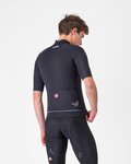 CASTELLI Cyklistická vetruodolná bunda - DO.DI.CI. SHORT SLEEVE - čierna