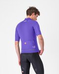 CASTELLI Cyklistická vetruodolná bunda - DO.DI.CI. SHORT SLEEVE - fialová