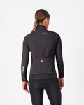 CASTELLI Cyklistická zateplená bunda - ALPHA 150 W - čierna