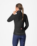 CASTELLI Cyklistická zateplená bunda - ESPRESSO AIR W - čierna
