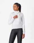 CASTELLI vodeodolná bunda - EMERGENCY 3 W RAIN - biela
