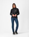 CASTELLI mikina - CLASSICO W FLEECE - čierna