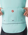 CASTELLI Cyklistická zateplená bunda - PERFETTO ROS 3 - svetlo modrá