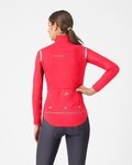 CASTELLI Cyklistická zateplená bunda - PERFETTO ROS 3 W - červená