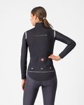 CASTELLI Cyklistická zateplená bunda - PERFETTO ROS 3 W - čierna