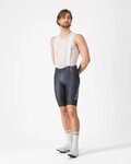 CASTELLI Cyklistické nohavice krátke s trakmi - AERO RACE S KIT - čierna