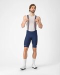 CASTELLI Cyklistické nohavice krátke s trakmi - ESPRESSO 2 - modrá