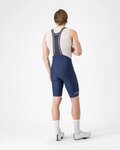 CASTELLI Cyklistické nohavice krátke s trakmi - ESPRESSO 2 - modrá