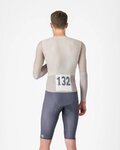 CASTELLI Cyklistická kombinéza - BODY PAINT V TT - ivory/šedá