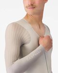 CASTELLI Cyklistická kombinéza - BODY PAINT V TT - ivory/šedá