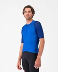 CASTELLI Cyklistický dres s krátkym rukávom - AERO RACE 8S - modrá
