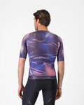 CASTELLI Cyklistický dres s krátkym rukávom - AERO RACE 8S - fialová