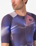 CASTELLI Cyklistický dres s krátkym rukávom - AERO RACE 8S - fialová