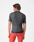 CASTELLI Cyklistický dres s krátkym rukávom - ESPRESSO 2 - šedá