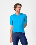 CASTELLI Cyklistický dres s krátkym rukávom - ESPRESSO 2 - svetlo modrá