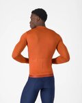 CASTELLI Cyklistický dres s dlhým rukávom letný - ESPRESSO 2 LS - červená