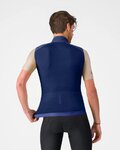 CASTELLI Cyklistická vesta - ESPRESSO 2 - modrá