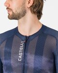CASTELLI Cyklistický dres s krátkym rukávom - CLIMBER'S A/C - modrá