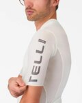 CASTELLI Cyklistický dres s krátkym rukávom - ENTRATA APEX - ivory