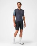 CASTELLI Cyklistický dres s krátkym rukávom - ENTRATA APEX - modrá