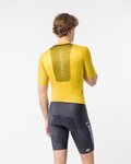 CASTELLI Cyklistická kombinéza - UNLIMITED - žltá/čierna