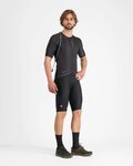 CASTELLI Cyklistický dres s krátkym rukávom - UNLIMITED PRO 2 - čierna
