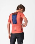 CASTELLI Cyklistický dres s krátkym rukávom - UNLIMITED PRO 2 - červená