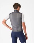 CASTELLI Cyklistická vesta - ARIA 2 - šedá